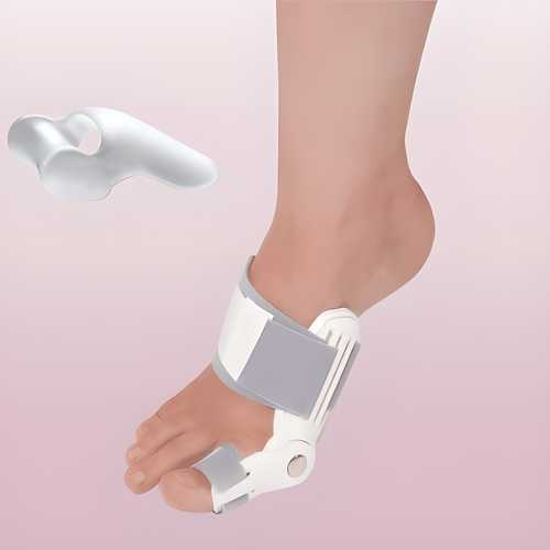 Silicone Toe Separator & Bunion Corrector Splint | Pain Relief & Toe Alignment Support for Adults