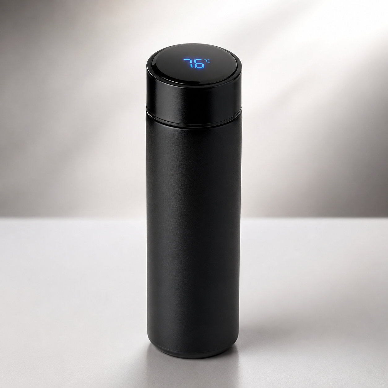 Smart Temperature Display Water Bottle – 500ml Vacuum Insulated Stainless Steel Flask | Leakproof Thermal Bottle