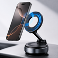 Vacuum Magnetic Phone Holder – 360° Rotating MagSafe Compatible Suction Phone Mount for Car, Desk & Travel
