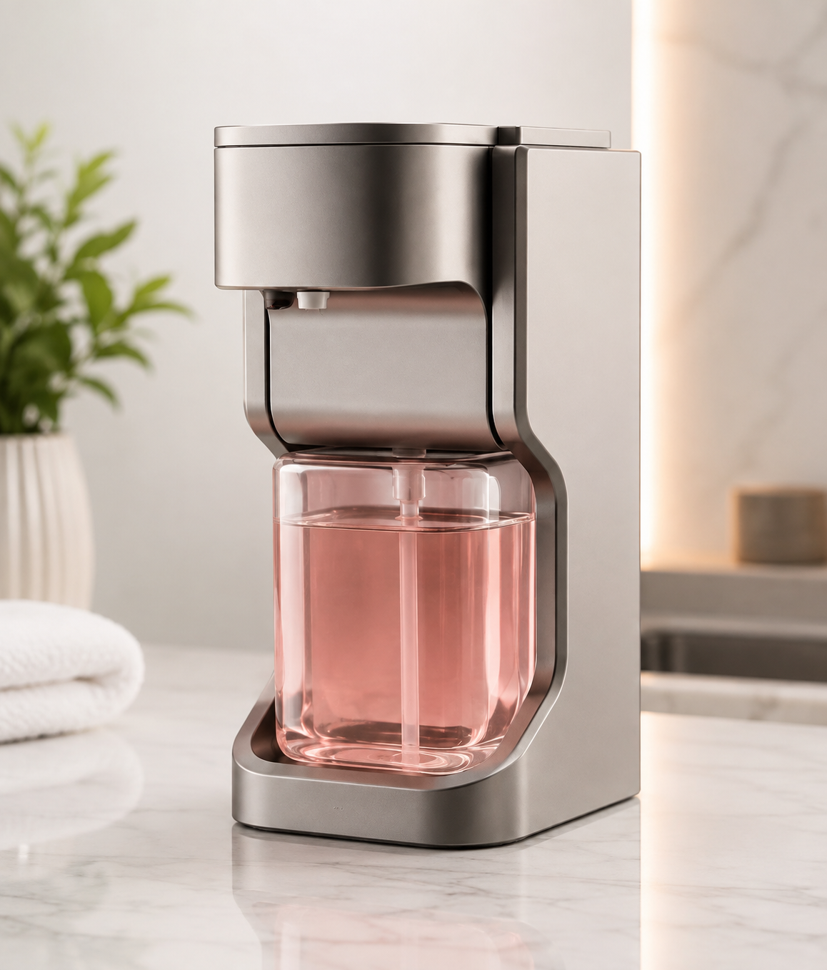 Automatic Touchless Sensor Soap Dispenser – 500ml Infrared Motion Sensor Hand Soap & Sanitizer Dispenser | Battery Operated