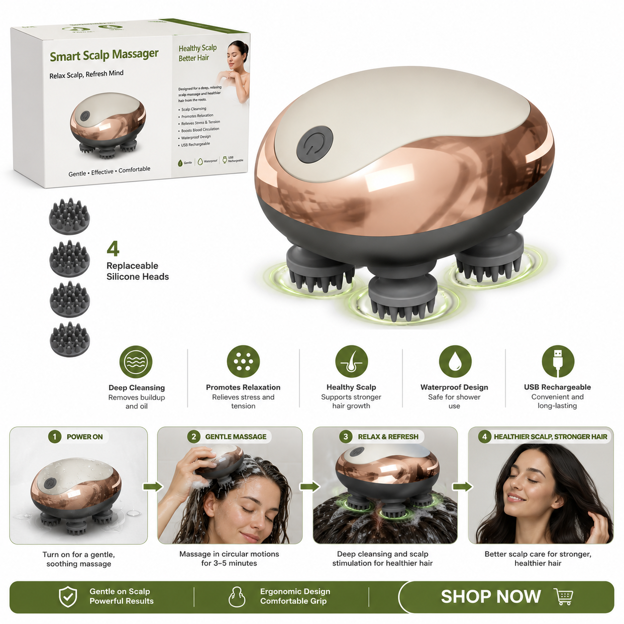 Electric Scalp Massager