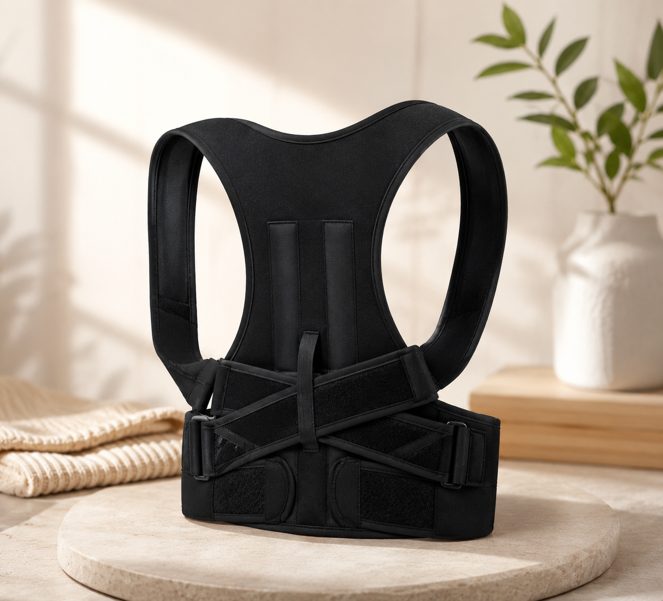 Adjustable Posture Corrector for Men & Women | Back Support Brace for Better Posture